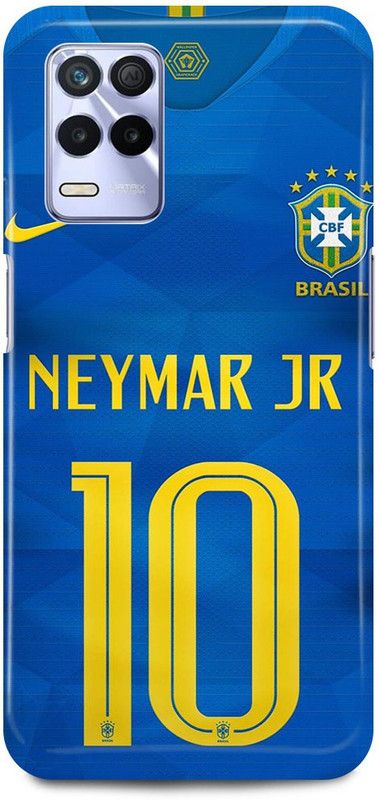 JUGGA Back Cover for Realme Narzo 30 5G, NEYMAR, JR, BARCELONA,FOOTBALL,JUNIOR,PSG,FRANCE  (Blue, Hard Case, Pack of: 1)
