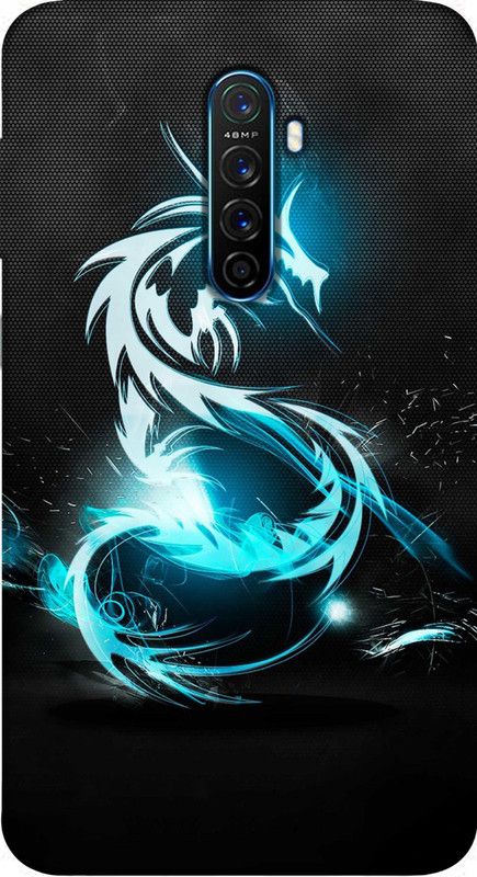 LUCASTENN Back Cover for Oppo Reno Ace Back Cover  (Multicolor, Anti-radiation, Silicon)