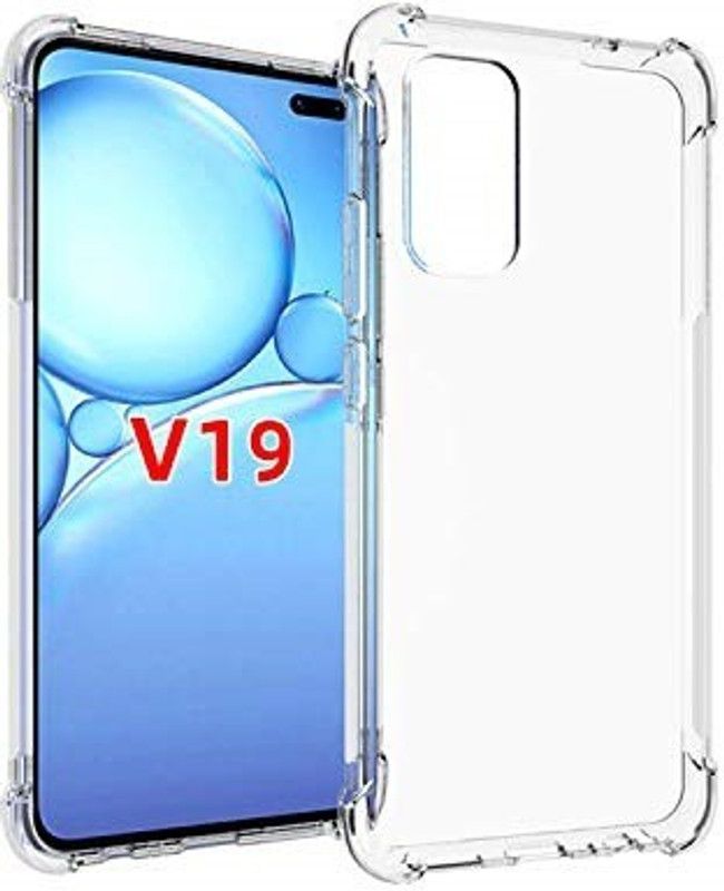 INFINITYWORLD Back Cover for Vivo V19  (Transparent, Shock Proof, Silicon, Pack of: 1)