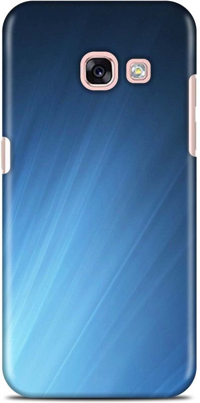 Sankee Back Cover for Samsung Galaxy A3 2017  (Blue, Hard Case)