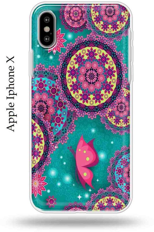 Mystry Box Back Cover for Apple iPhone X  (Multicolor, Silicon, Pack of: 1)