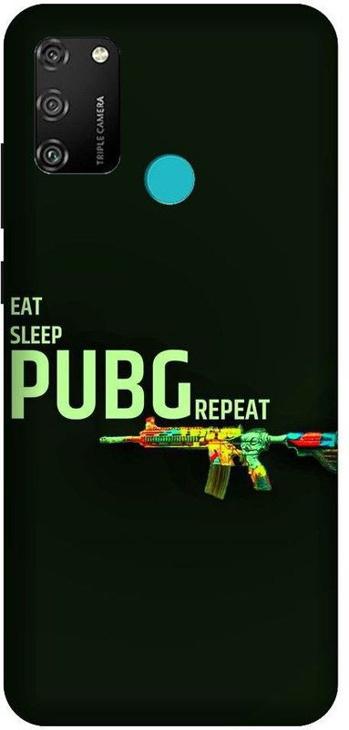 URCHIN Back Cover for Honor9A Pubg, Pubg Map, Pubg Game, Pubg Love  (Multicolor, Shock Proof, Pack of: 1)