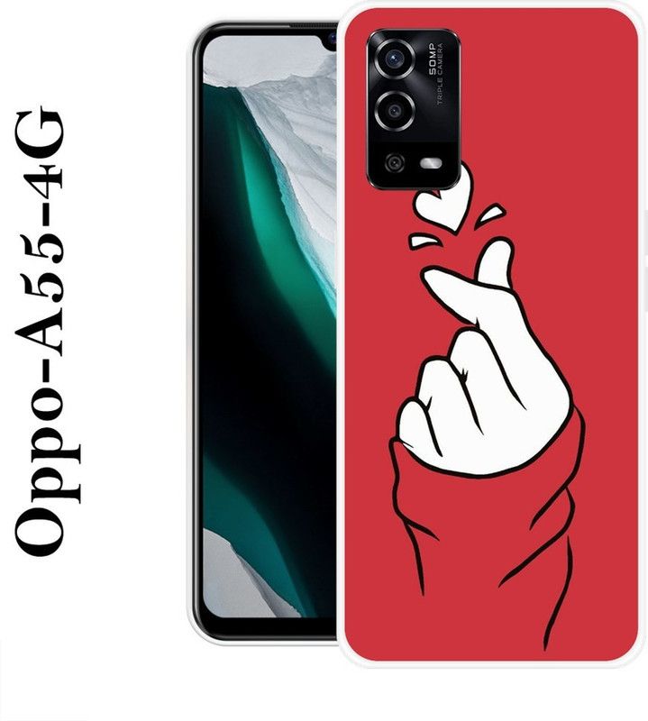 PALWALE BALAJI Back Cover for Oppo A55 4G  (Multicolor, Grip Case, Silicon)
