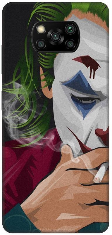 URCHIN Back Cover for Poco X3 Joker2019, Jacqueline Phoenix, Joker movie, Joker, Movie, Dc  (Multicolor, Shock Proof, Pack of: 1)