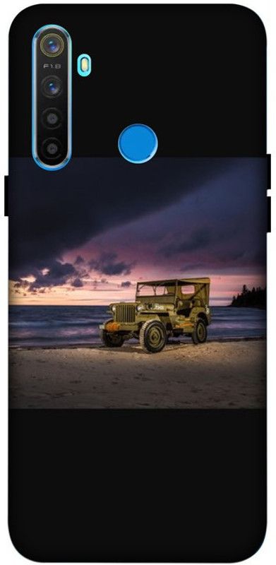 LUCKY MOBI.COM Back Cover for REALME 5s ( sports car) PRINTED BACK COVER  (Multicolor, Waterproof, Pack of: 1)