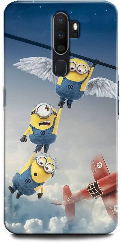 Afterglow Back Cover for OPPO A5 2020 MINIONS, CUTE, FUNNY, CARTOON, MINIONS CUTE, CUTE  (Multicolor, Shock Proof, Pack of: 1)