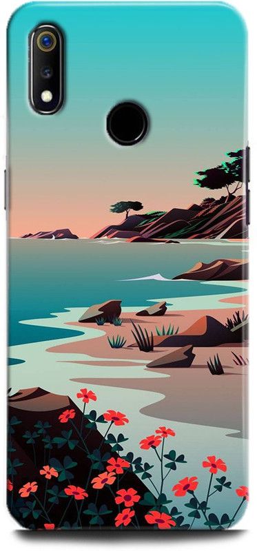 Afterglow Back Cover for Realme 3 IPHONE WALLPEPAR, NATURE, ART  (Multicolor, Shock Proof, Pack of: 1)