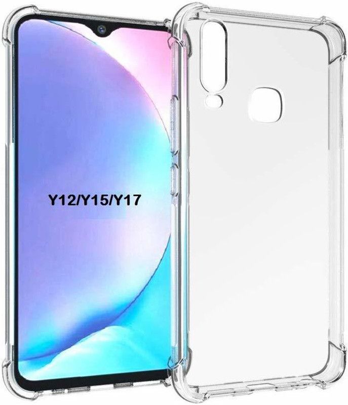 S-Hardline Bumper Case for Vivo Y15  (Transparent, Grip Case)