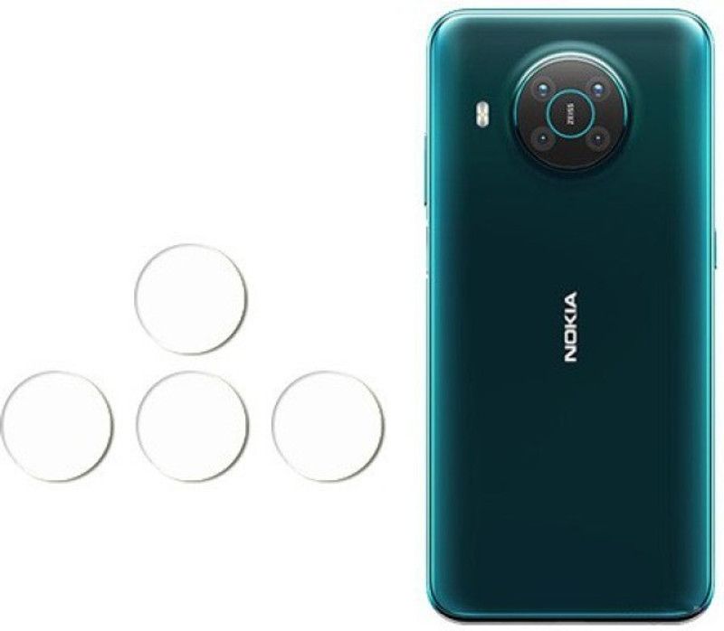 lazzy in hub Back Camera Lens Glass Protector for NOKIA X10  (Pack of: 4)