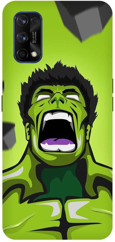 URCHIN Back Cover for Realme 7 Hulk, Angry Hulk, Marvel, Avengers, Superhero, Comic  (Multicolor, Shock Proof)