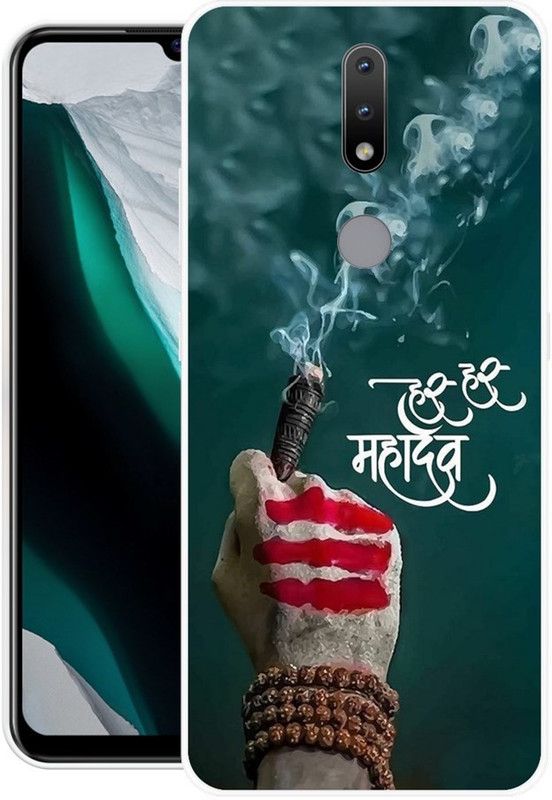 NEVYZAP Back Cover for Nokia 5.1 Plus  (Multicolor, Grip Case, Silicon, Pack of: 1)