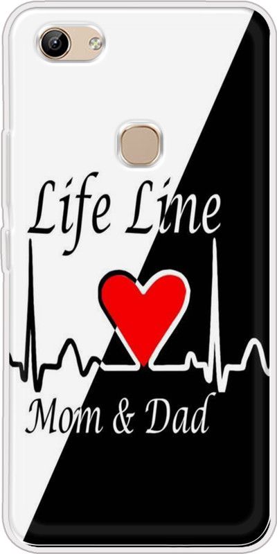 SmartGoldista Back Cover for Vivo Y83  (Black, White, Grip Case, Silicon)