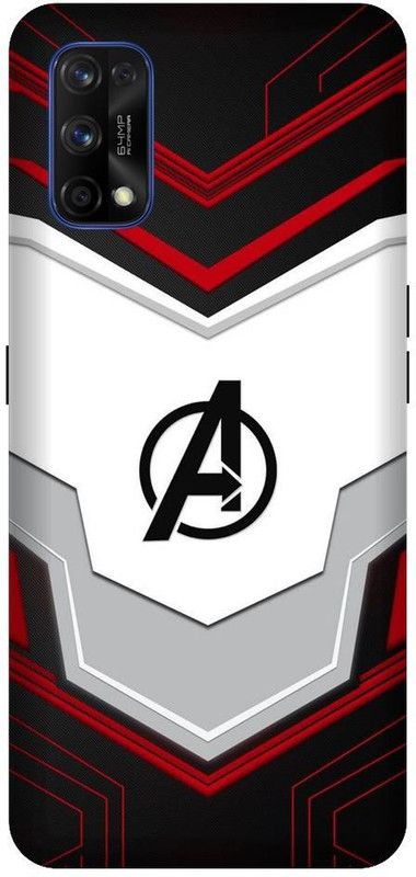 URCHIN Back Cover for Realme 7 Pro Avengers Logo, Avengers, Avengers Logo, Avengers Sign, Marvel, Avenger, Comic  (Multicolor, Shock Proof, Pack of: 1)