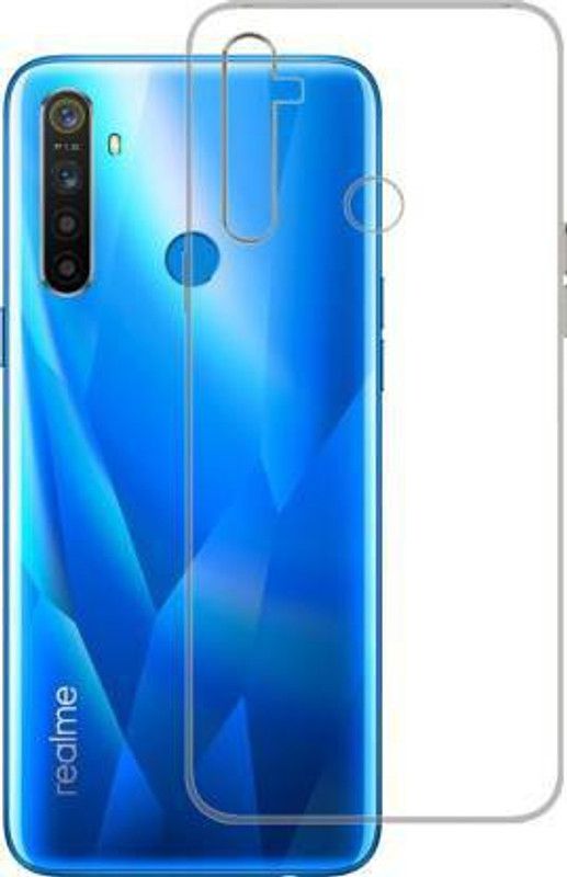Mycos Back Cover for Realme 5  (Transparent, Shock Proof, Pack of: 1)