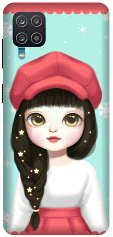 Vinsmoke Back Cover for Samsung F12 Barbie, Cartoon, Doll, Love, Lovely Girl, Lovely Girl  (Multicolor, Shock Proof, Pack of: 1)
