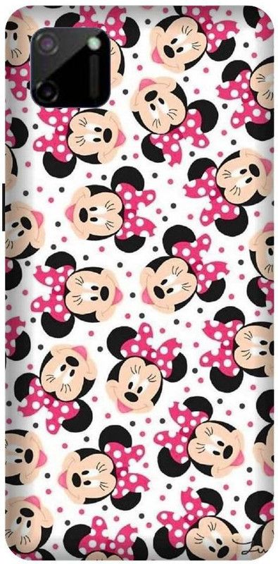 URCHIN Back Cover for Realme C11 minnie mouse, mickey mouse, cartoon, funny, cute, love, Disney  (Multicolor, Shock Proof, Pack of: 1)