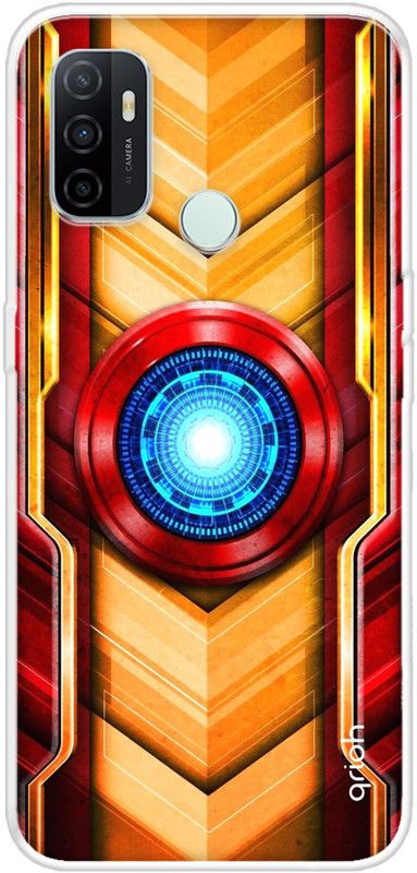 QRIOH Back Cover for Oppo A33  (Multicolor, Grip Case, Silicon)