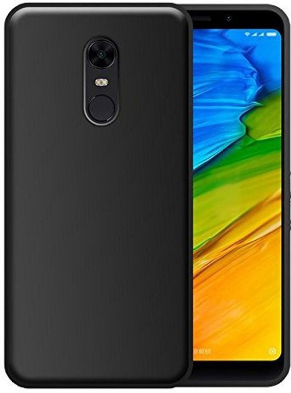 Colorcase Back Cover for Mi Redmi Note 5  (Black, Pack of: 1)