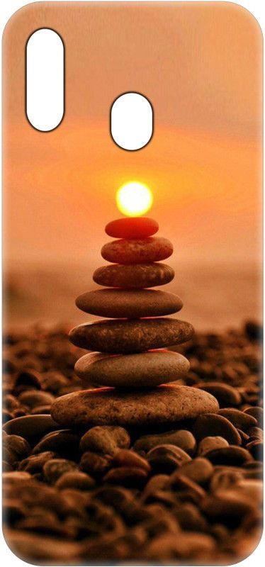 #Uncultured Back Cover for Samsung Galaxy A20, Samsung Galaxy A30, Samsung Galaxy M10S - Sunset Stones Print  (Multicolor, Hard Case, Pack of: 1)