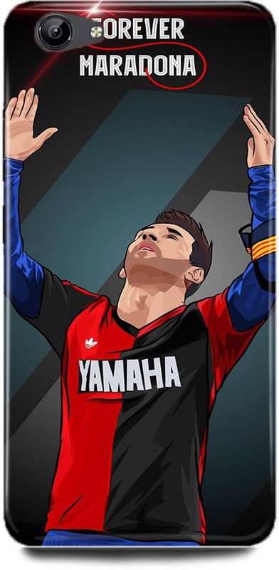 DIKRO Back Cover for vivo Y66, 1609, LIONEL, MESSI, 10, FOOTBALL, PLAYER  (Multicolor, Hard Case, Pack of: 1)