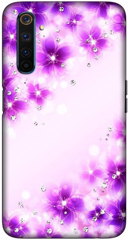 CROKIAN Back Cover for Realme 6 Pro blue design Back Cover  (Multicolor, Hard Case, Pack of: 1)
