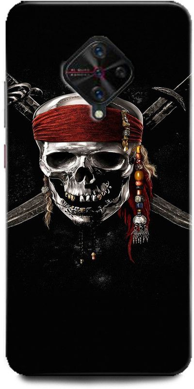 Afterglow Back Cover for Vivo S1 Pro pirate, logos  (Multicolor, Dual Protection, Pack of: 1)