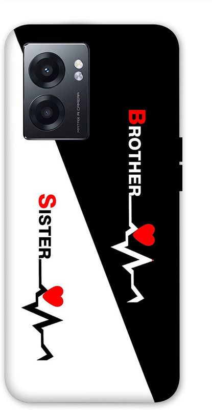 NDCOM Back Cover for Realme Narzo 50 5G Brother Sister Love Printed  (Multicolor, Hard Case, Pack of: 1)