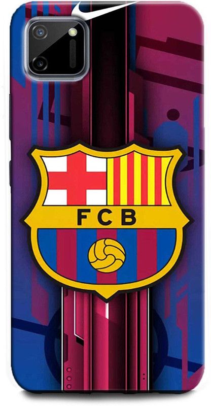 Afterglow Back Cover for Realme C11 FCB, BARCELONA, FOOTBALL CLUB, MESSI, SPORTS, FOOTBALL  (Multicolor, Shock Proof, Pack of: 1)