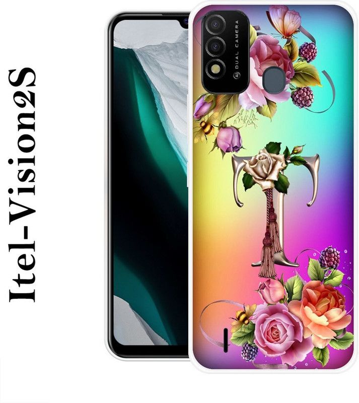 KUDI Back Cover for Itel Vision 2s  (Multicolor, Silicon)