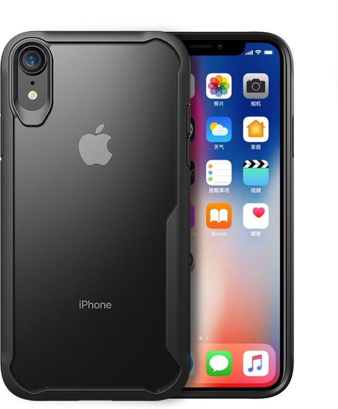 Instyle Back Cover for Apple iPhone XS  (Black, Shock Proof, Pack of: 1)