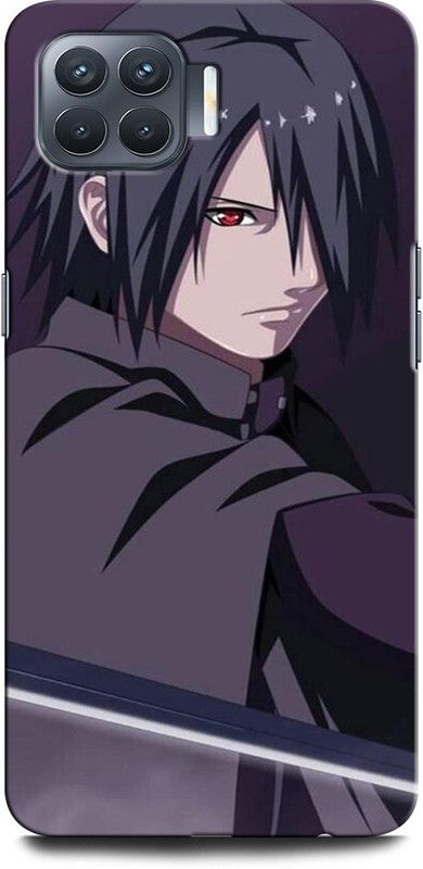 INTELLIZE Back Cover for OPPO F17 Pro SUSUKE UCHIHA, ANIME, BOY, NARUTO, NEON  (Multicolor, Hard Case, Pack of: 1)