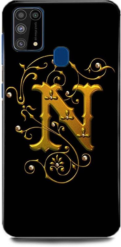 MP ARIES MOBILE COVER Back Cover for SAMSUNG Galaxy F41, N NAME BACK COVER NAME WITH N N NAME N LETTER N N Letter N Alphabet  (Multicolor, Hard Case, Pack of: 1)