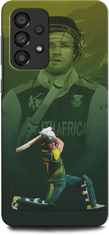 GRAFIQE Back Cover for SAMSUNG Galaxy A33 AB DE VILLIERS, CRICKET, BATSMAN, SPORTS  (Multicolor, Shock Proof, Pack of: 1)