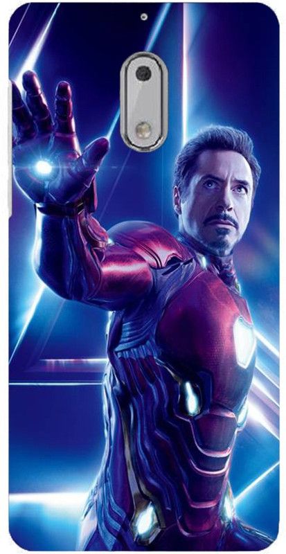 NDCOM Back Cover for Nokia 3.1 Avengers End Game Iron Man Printed  (Multicolor, Hard Case, Pack of: 1)
