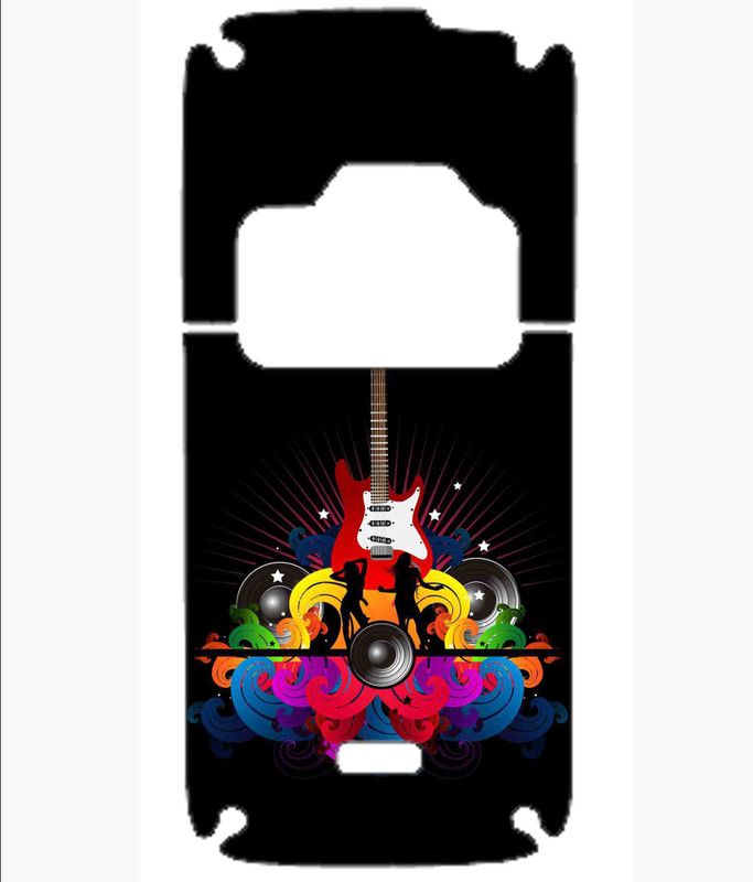 Snooky Nokia N82 Mobile Skin  (Black)