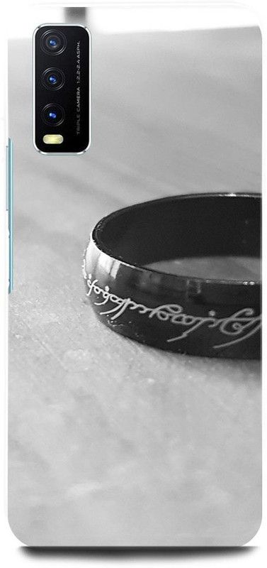 ZIGTOZAG SHOPPE Back Cover for vivo Y12G , V2068, LOTR, LORDOFTHERINGS, COMIC, FICTION ANIME, FANTASY  (Black, Hard Case)