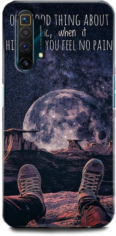 Afterglow Back Cover for Realme X3 ALONE, BOY, MOON, NATURE, TREE, BEAUTIFUL  (Multicolor, Shock Proof, Pack of: 1)