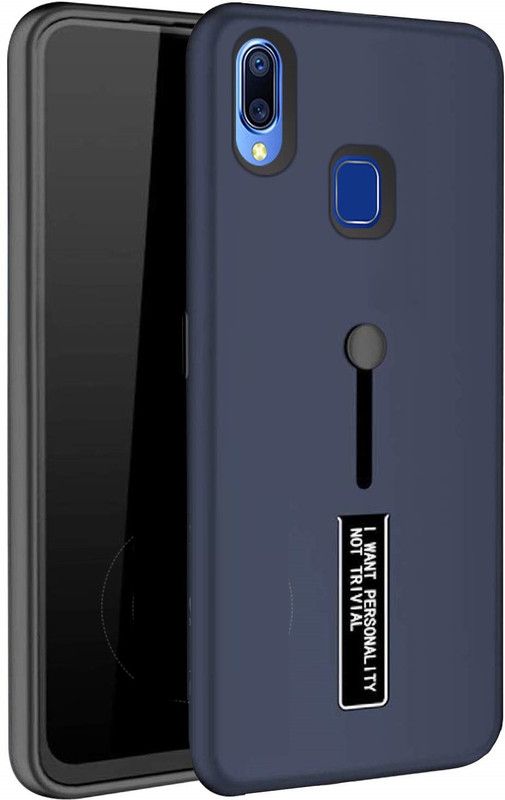 KrKis Back Cover for Vivo Y91, Vivo Y93, Vivo Y95  (Blue, Shock Proof, Pack of: 1)