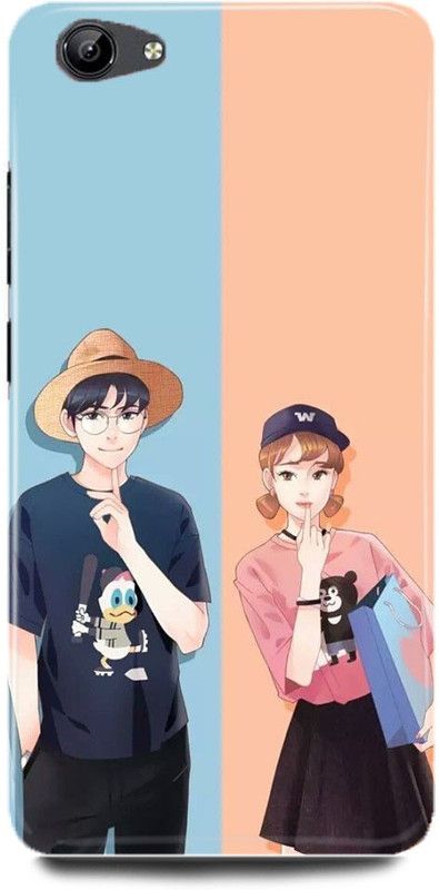 FRONK Back Cover for Realme 1, CPH1859, ANIME, GIRL, BOY, LOVELY,GIRL, CUTE, COUPLE  (Multicolor, Hard Case, Pack of: 1)