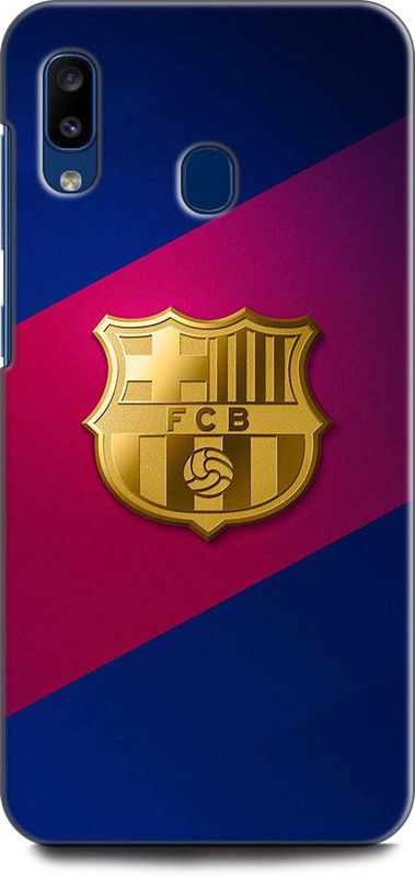 Afterglow Back Cover for SAMSUNG Galaxy M10s FCB, BARCELONA, FOOTBALL CLUB, MESSI, SPORTS, FOOTBALL  (Multicolor, Shock Proof, Pack of: 1)