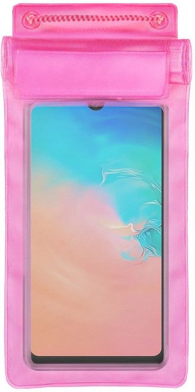 ACM Pouch for I Kall K 500  (Pink, Waterproof, Silicon, Pack of: 1)