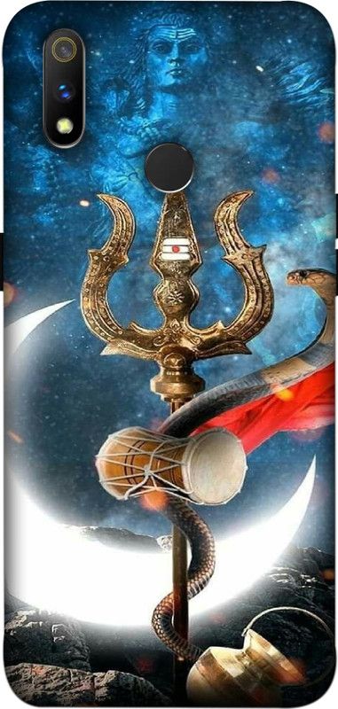 Vrisapati Back Cover for Realme 3 Pro, Realme X Lite  (Blue, Hard Case, Pack of: 1)