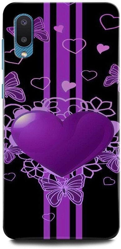 INTELLIZE Back Cover for SAMSUNG Galaxy M02 LOVE, HEART, ROSE, FOREVER LOVE, ROSE  (Multicolor, Hard Case, Pack of: 1)