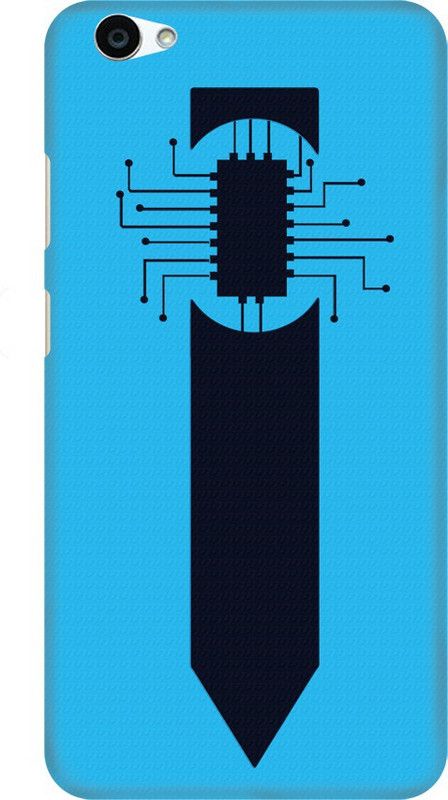 Coberta Case Back Cover for VIVO Y55L tie with design Design Back Case For VIVO Y55L By Coberta  (Multicolor, Pack of: 1)