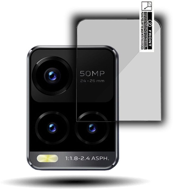 XRENGTH Back Camera Lens Glass Protector for Vivo Y33s  (Pack of: 1)