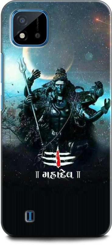 KEYCENT Back Cover for Realme C11 2021, RMX3231 SHIVJI, LORD SHIVA, MAHADEV, BHOLENATH, GOD  (Multicolor, Pack of: 1)