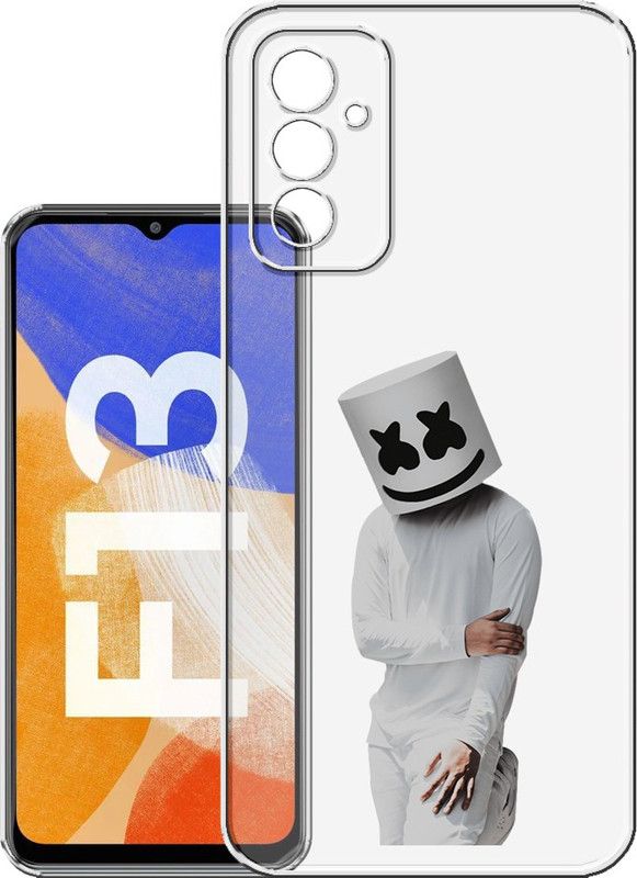 HANIRY Back Cover for Samsung F13 5g, SM-E135FLBDINS back cover, MARSHMELLOW, Designer, PNG_10  (Multicolor, Flexible, Silicon, Pack of: 1)