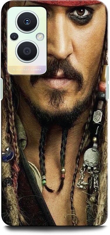 GRAFIQE Back Cover for OPPO F21 Pro 5G CAPTAIN JACK SPARROW, PIRATES OF THE CARIBBEAN, JOHNY DEPP  (Multicolor, Shock Proof, Pack of: 1)