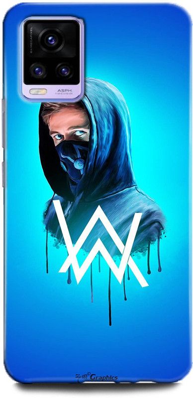 Afterglow Back Cover for Vivo V20 pro ALAN WALKER, EDM DJ, FADED, SINGER, DJ, EDM, COOL  (Multicolor, Shock Proof, Pack of: 1)