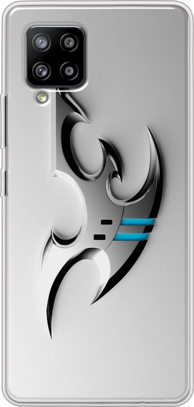 Appcityprint Back Cover for Samsung Galaxy A42  (White, Grey, Grip Case, Silicon, Pack of: 1)